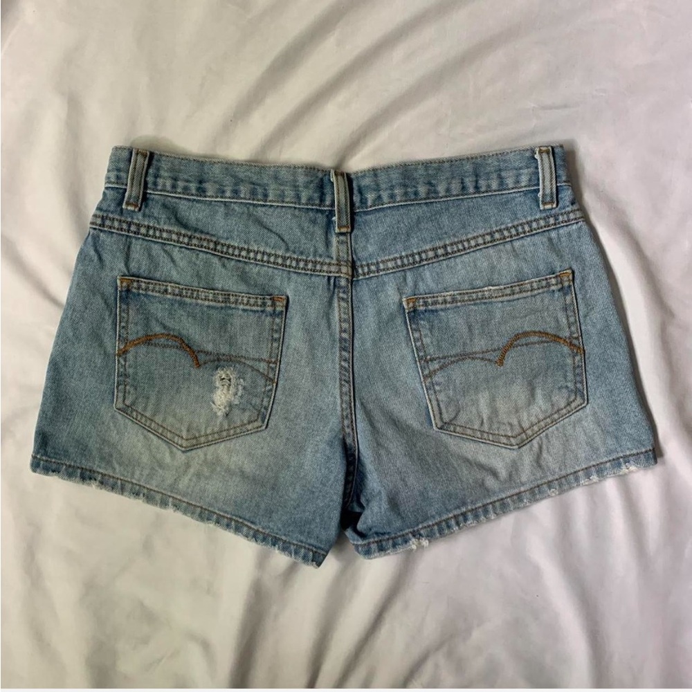Vintage AE Denim Mini Shorts - Picture 2 of 5